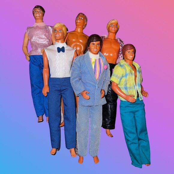 Vintage Lot of 27 1990s Barbie Ken Barbie's Friends & Little Sister & Kelly Doll - Picture 3 of 6